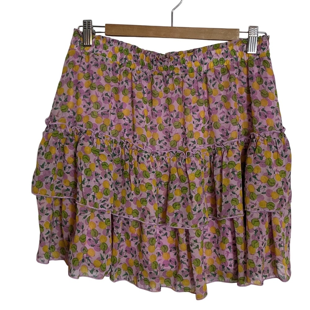 Kori Medium Blooming Beauty Floral Tiered Mimi Skirt NEW Boho Cottagecore Girly